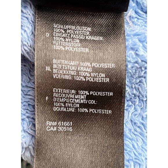 The North Face Size XL 14-16-18) Youth Blue/Gray Nylon Fleece‎ Denali Jacket - Picture 10 of 12